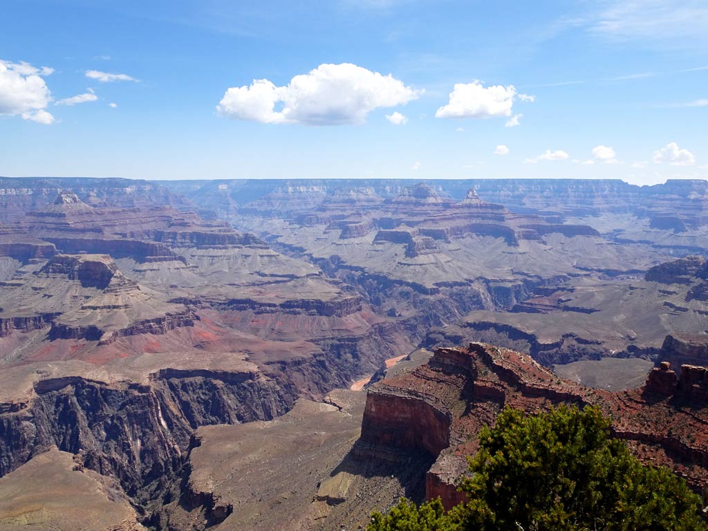 Beeindruckende Dimensionen am Grand Canyon