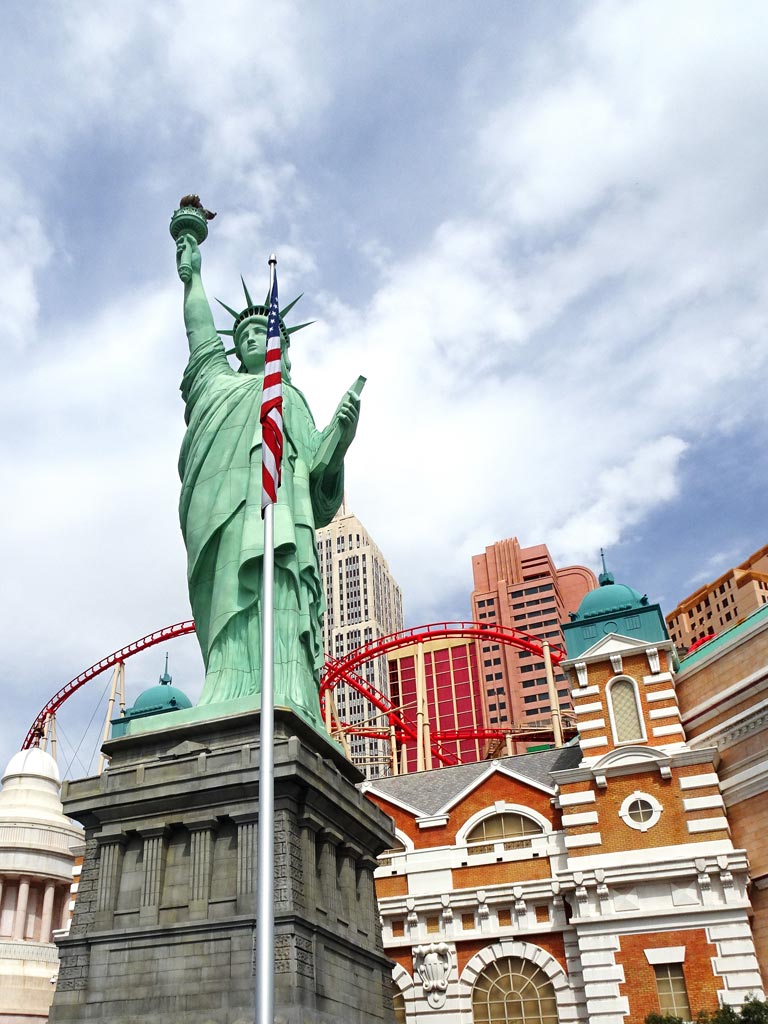 Freiheitsstatue in Las Vegas, New York New York