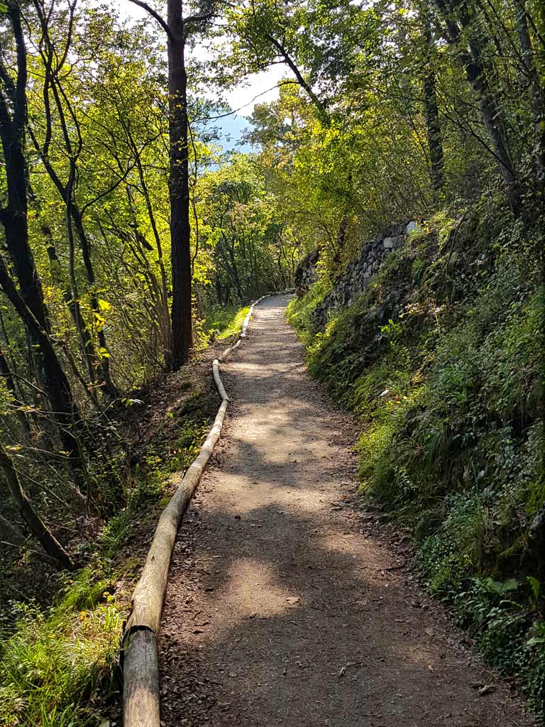 Rundweg Monte Caslano im Tessin 