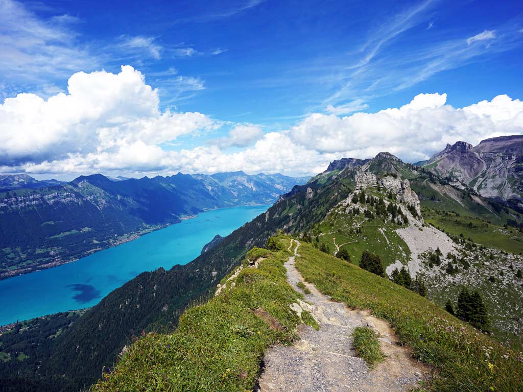 Schynige Platte Wanderung auf dem Grat zum Oberberghorn