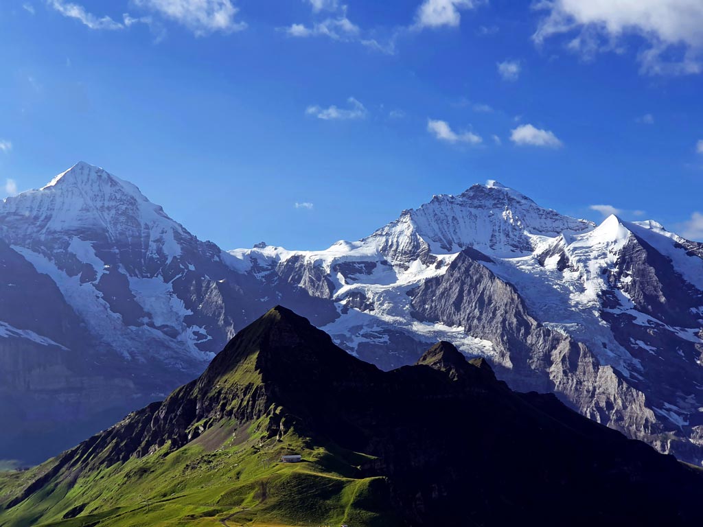 Ausblick vom Männlichen, die schönsten Orte der Schweiz