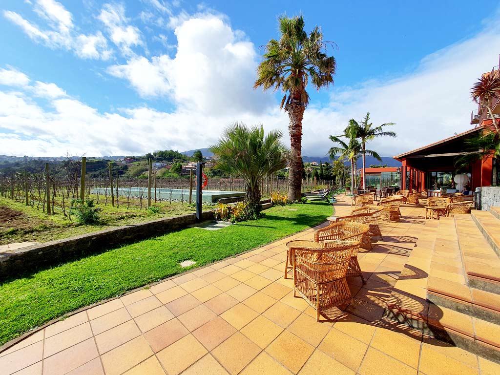 Garten im Hotel Quinta do Furao Madeira