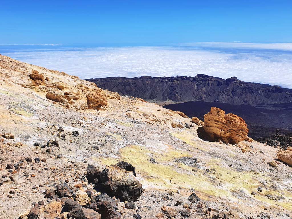 Pico del Teide über dem Wolkenmeer