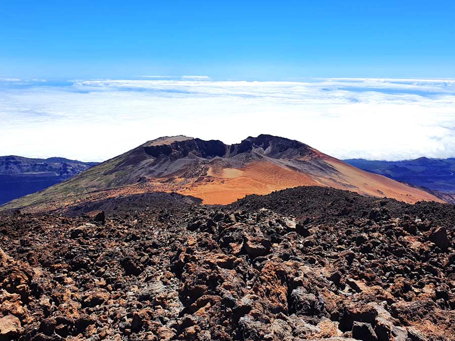 Teide Nationalpark Teneriffa: Beeindruckender Krater des Pico Viejos