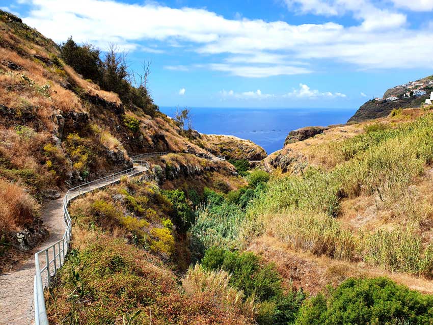 Madeira im September Erfahrungen: Ausgetrocknete Südküste
