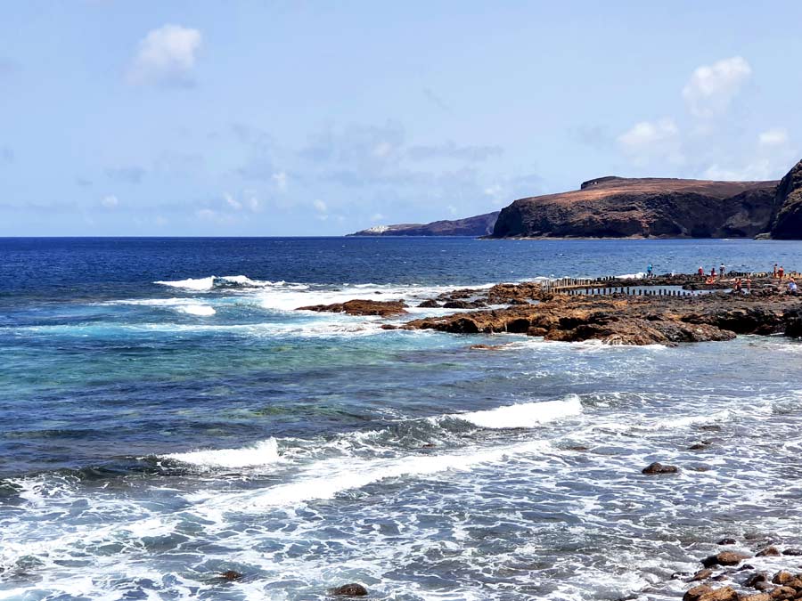 Gran Canaria schönste Orte: Naturpools Las Salinas in Agaete