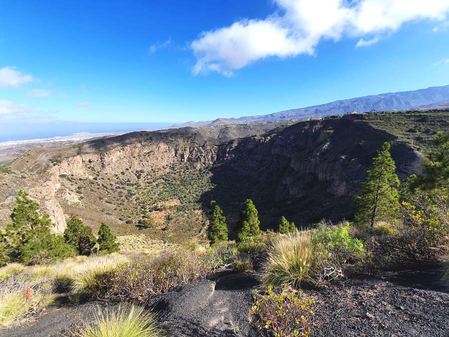 Gran Canaria wandern auf dem Bandama Krater