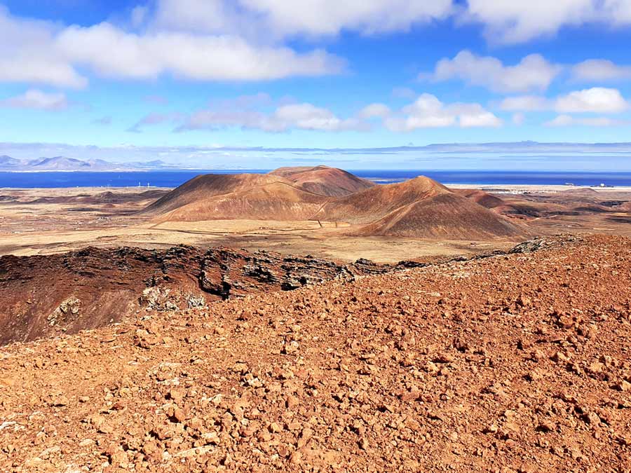 Fuerteventura wo übernachten - Fuerteventura Tipps Unterkunft: Vulkane im Norden von Fuerteventura