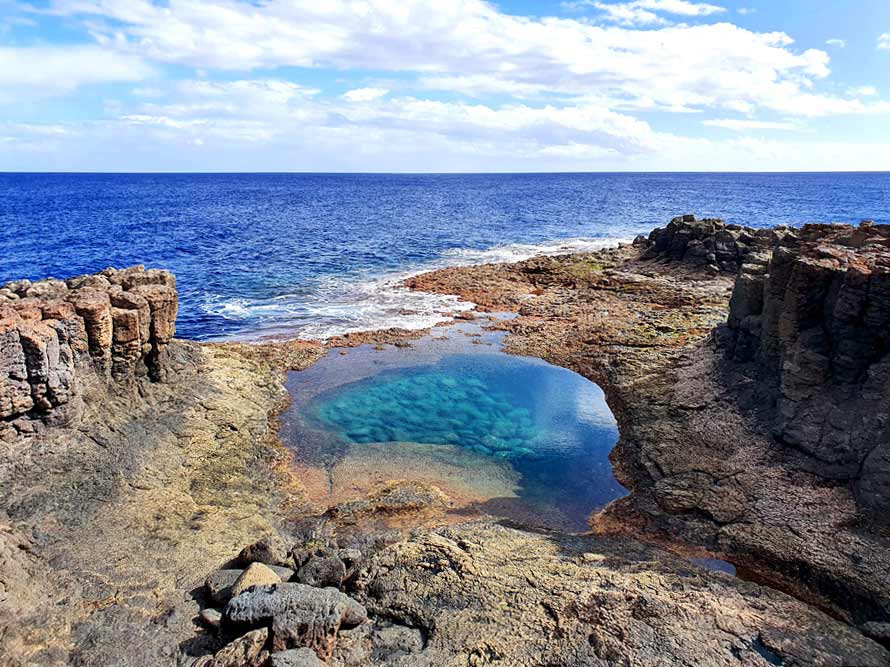 Fuerteventura wo übernachten - Fuerteventura Tipps Unterkunft: Lavapool Caleta de Fuste