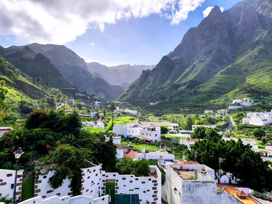 Gran Canaria Hotels abseits vom Massentourismus: Weisse Häuser in San Pedro