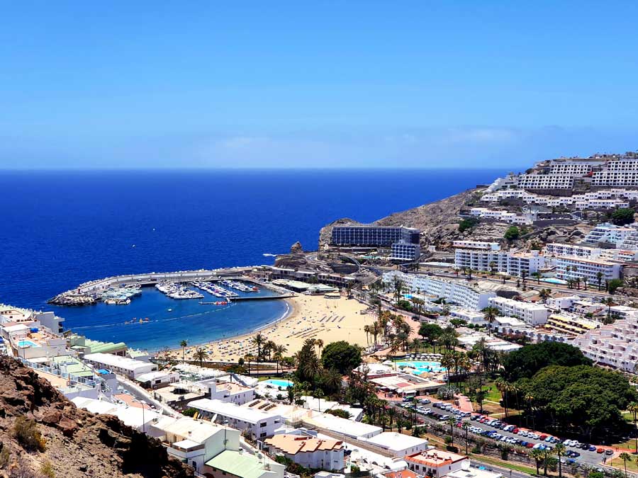 Gran Canaria Tipps Unterkunft: Massentourismus und stark überbaute Landschaft in Puerto Rico de Gran Canaria