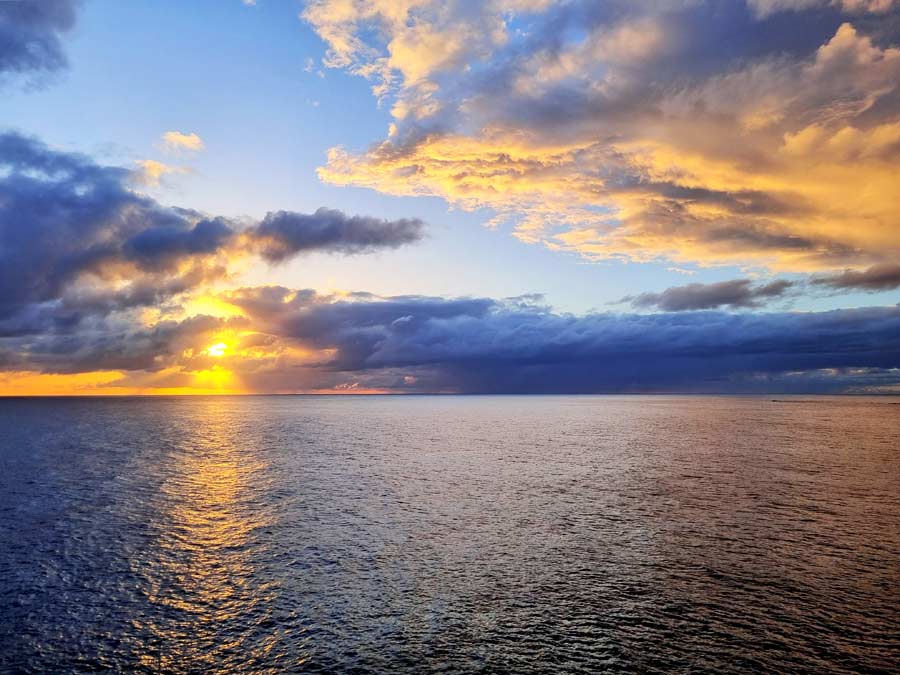 Gran Canaria wo übernachten: Traumhafter Sonnenaufgang im Osten der Insel