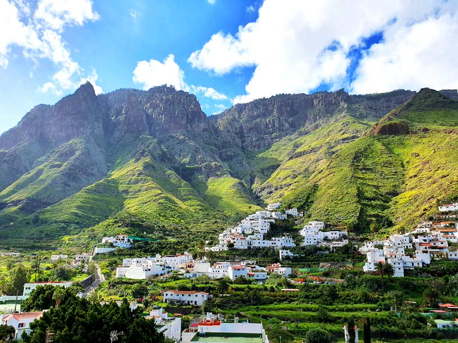 Gran Canaria Hotels abseits vom Massentourismus: Weisse Häuser in San Pedro