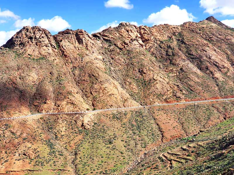 Fuerteventura Aktivitäten - was tun auf Fuerteventura: Hohe Berge im Inselzentrum von Fuerteventura