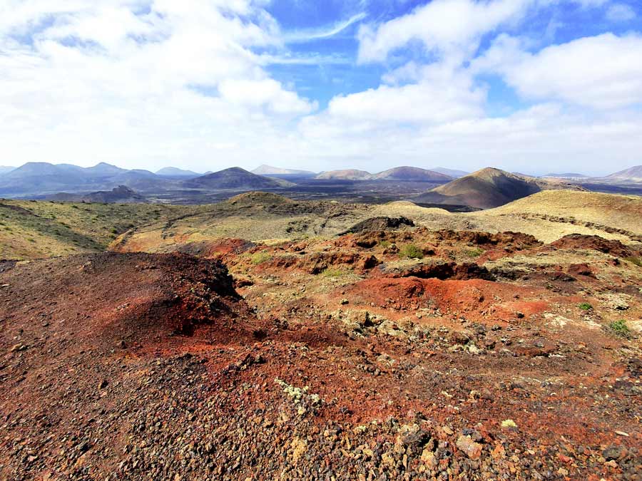 Lanzarote im Winter Erfahrungen Klima: Häufig hängt eine Wolkendecke über der Insel Lanzarote im Winter